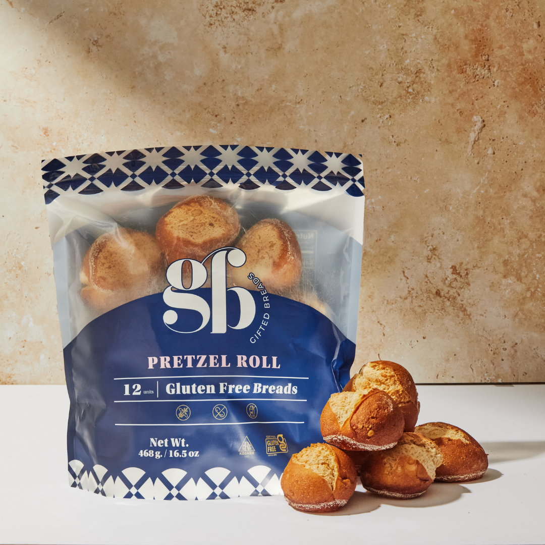 Gluten Free Pretzel Rolls (fresh) - PRE-ORDER for PICK-UP ONLY Friday