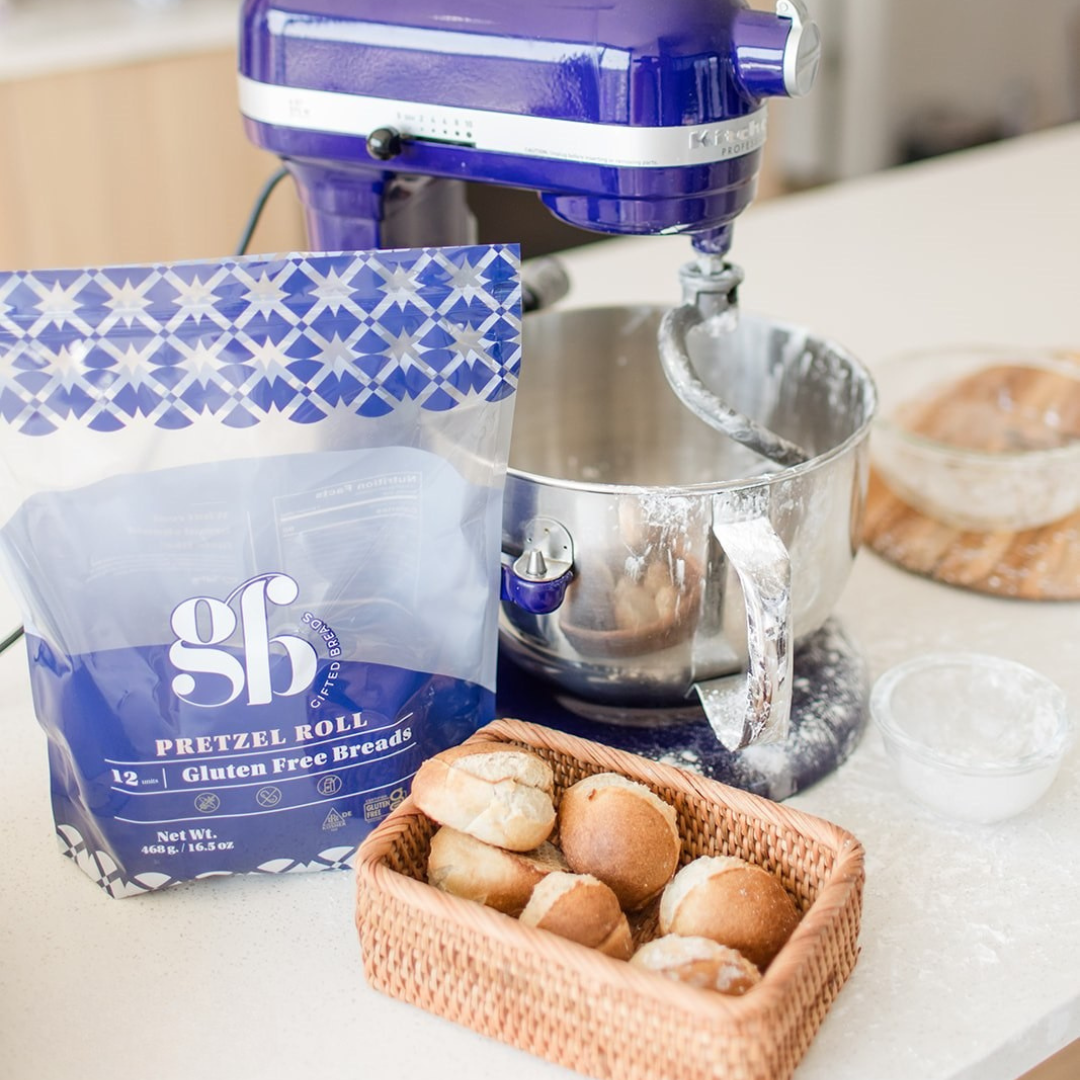 Gluten Free Pretzel Rolls (fresh) - PRE-ORDER for PICK-UP ONLY Friday